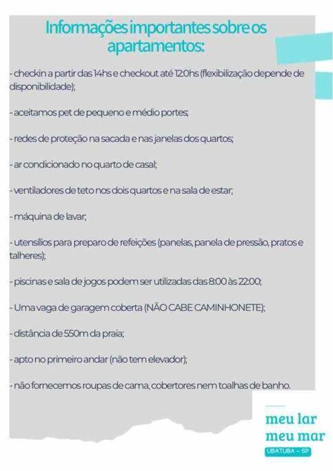 Apartamento Meularmeumar Ubatuba Exterior foto